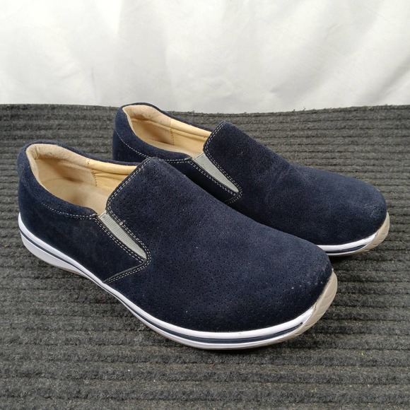 Algeria Aaron Suede Men Casual Slip-On Shoes blue